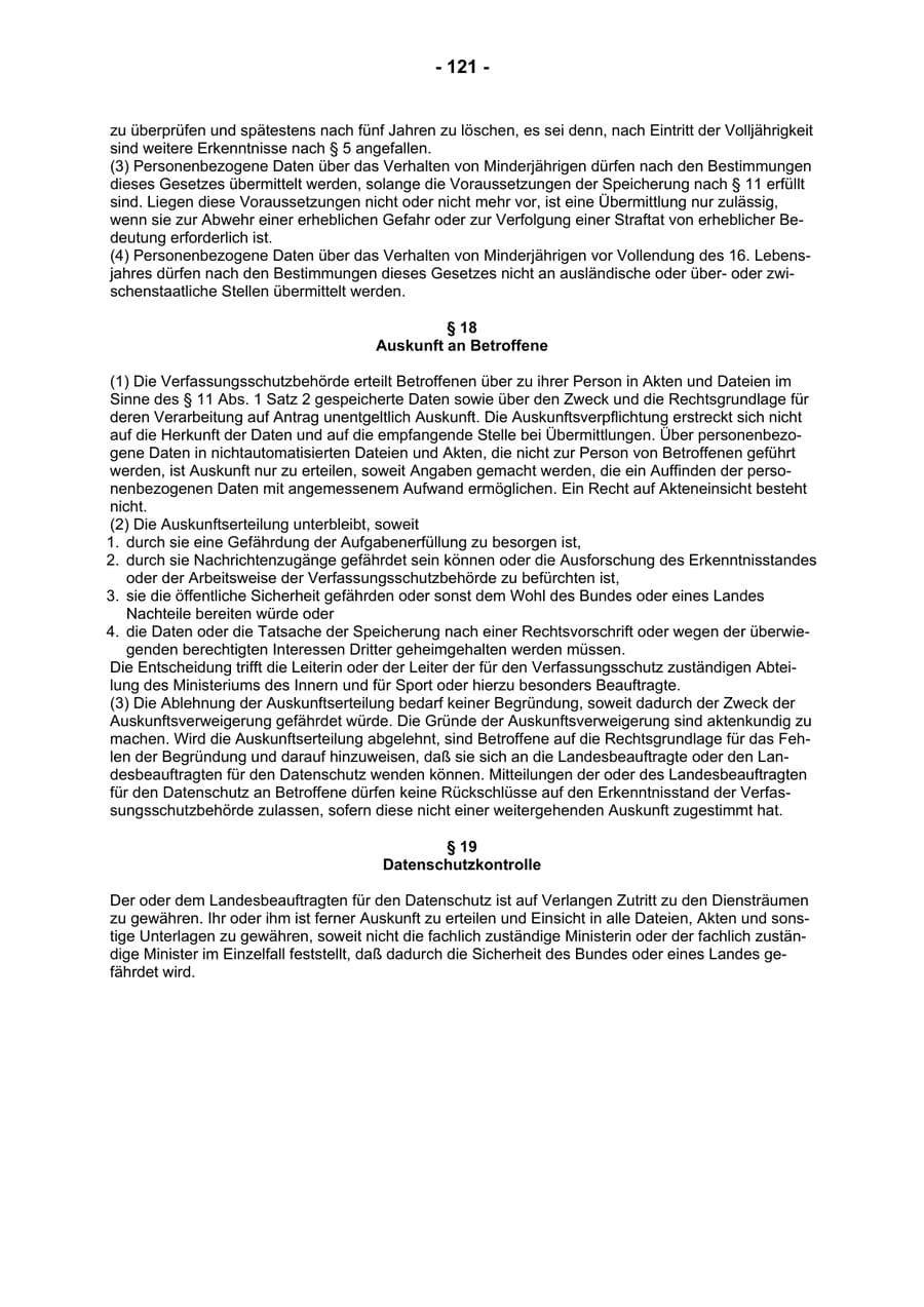 Seite 123 des Verfassungsschutzbericht 2002 Rheinland-Pfalz