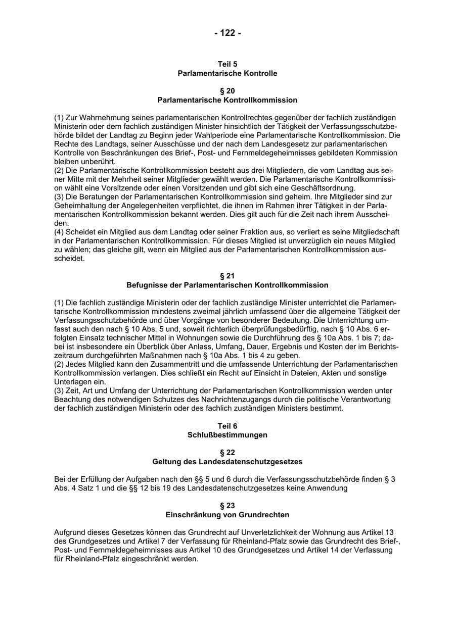 Seite 124 des Verfassungsschutzbericht 2002 Rheinland-Pfalz