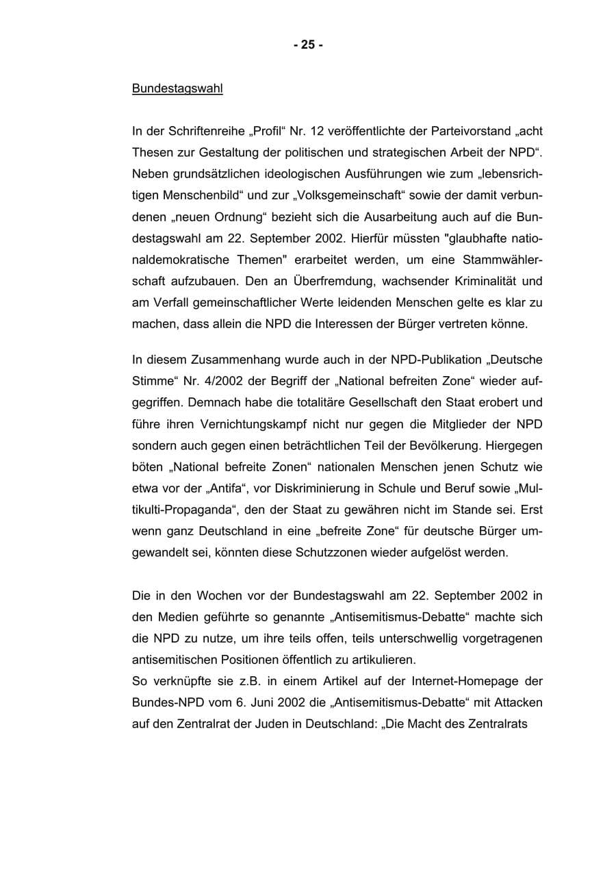 Seite 27 des Verfassungsschutzbericht 2002 Rheinland-Pfalz