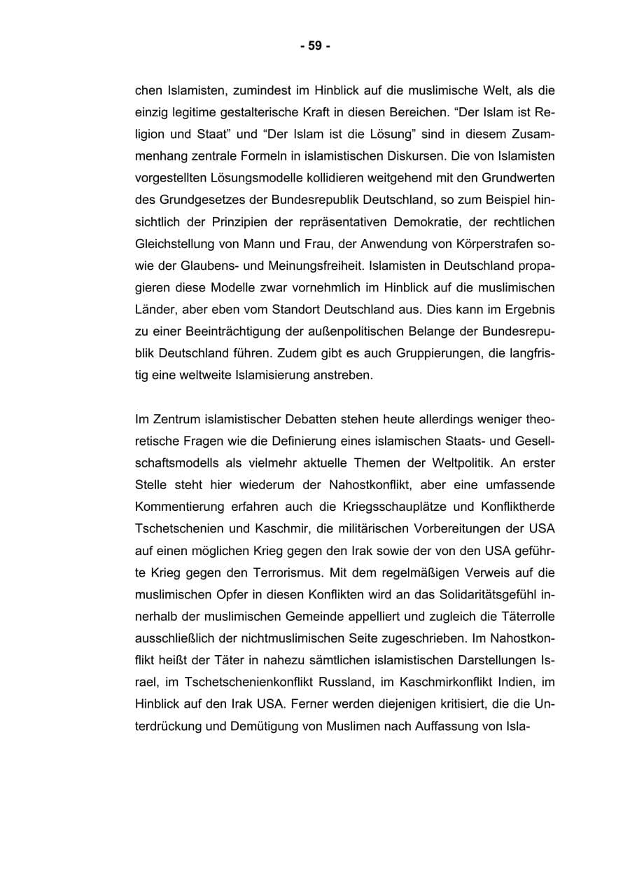 Seite 61 des Verfassungsschutzbericht 2002 Rheinland-Pfalz