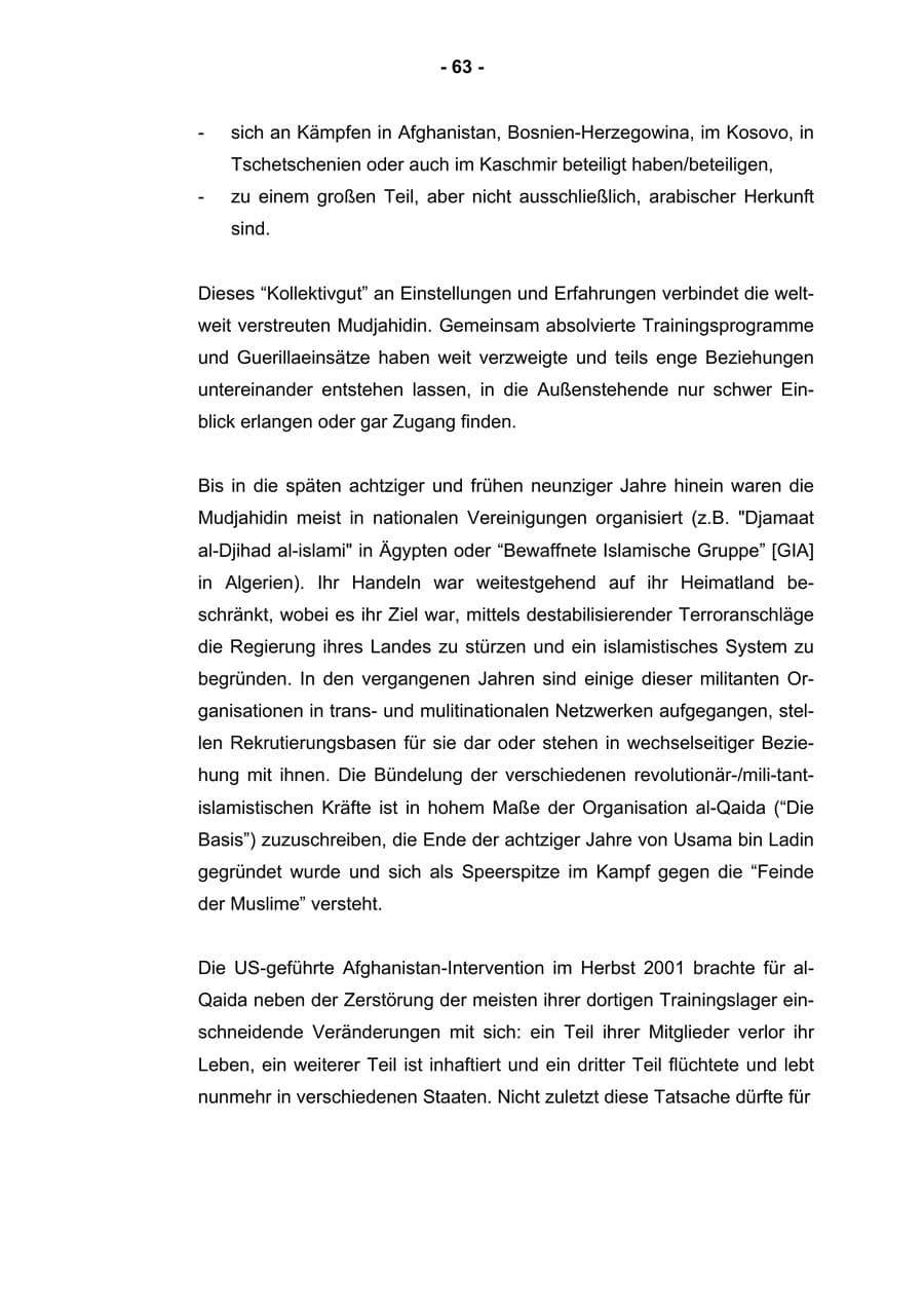 Seite 65 des Verfassungsschutzbericht 2002 Rheinland-Pfalz