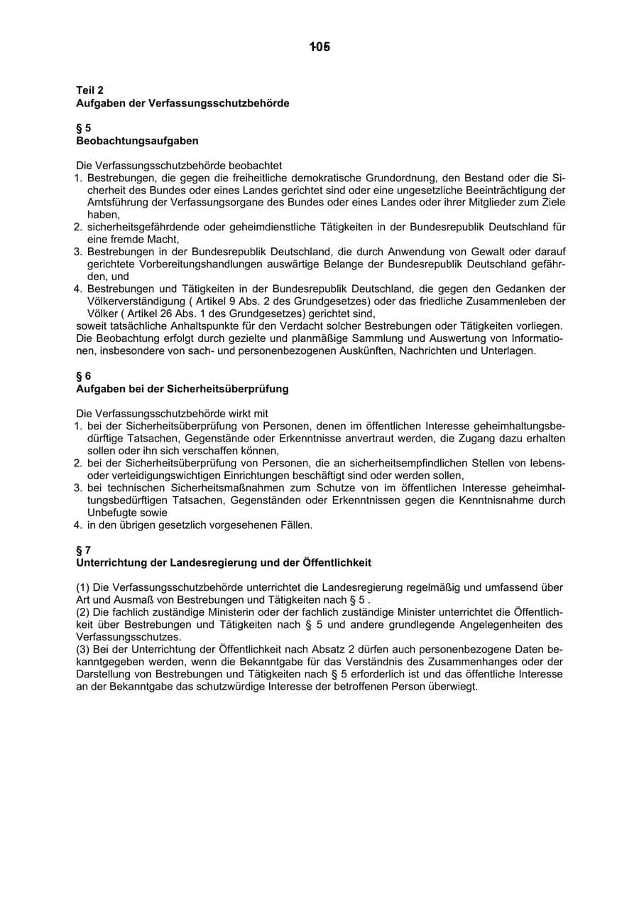 Seite 106 des Verfassungsschutzbericht 2003 Rheinland-Pfalz