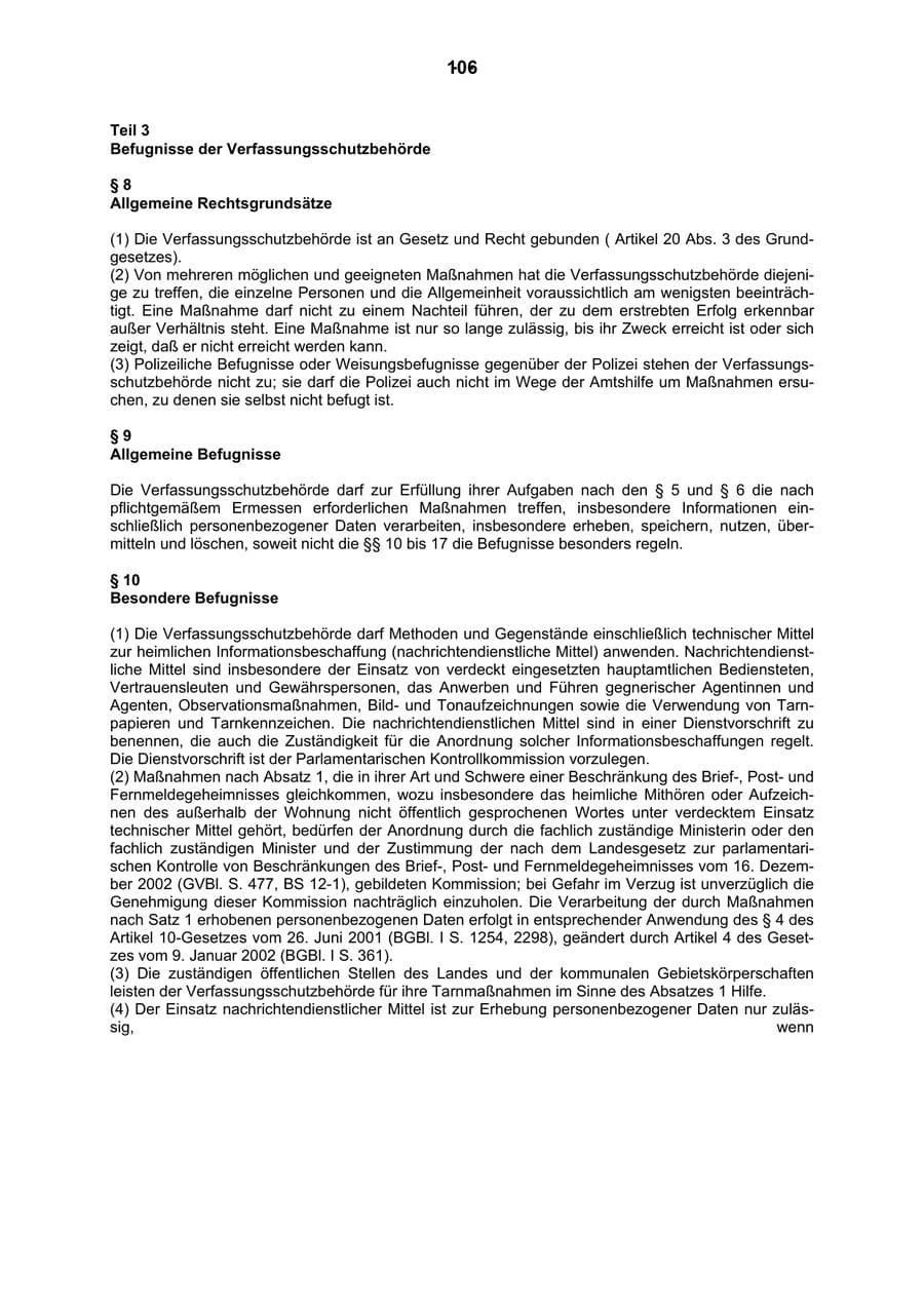 Seite 107 des Verfassungsschutzbericht 2003 Rheinland-Pfalz
