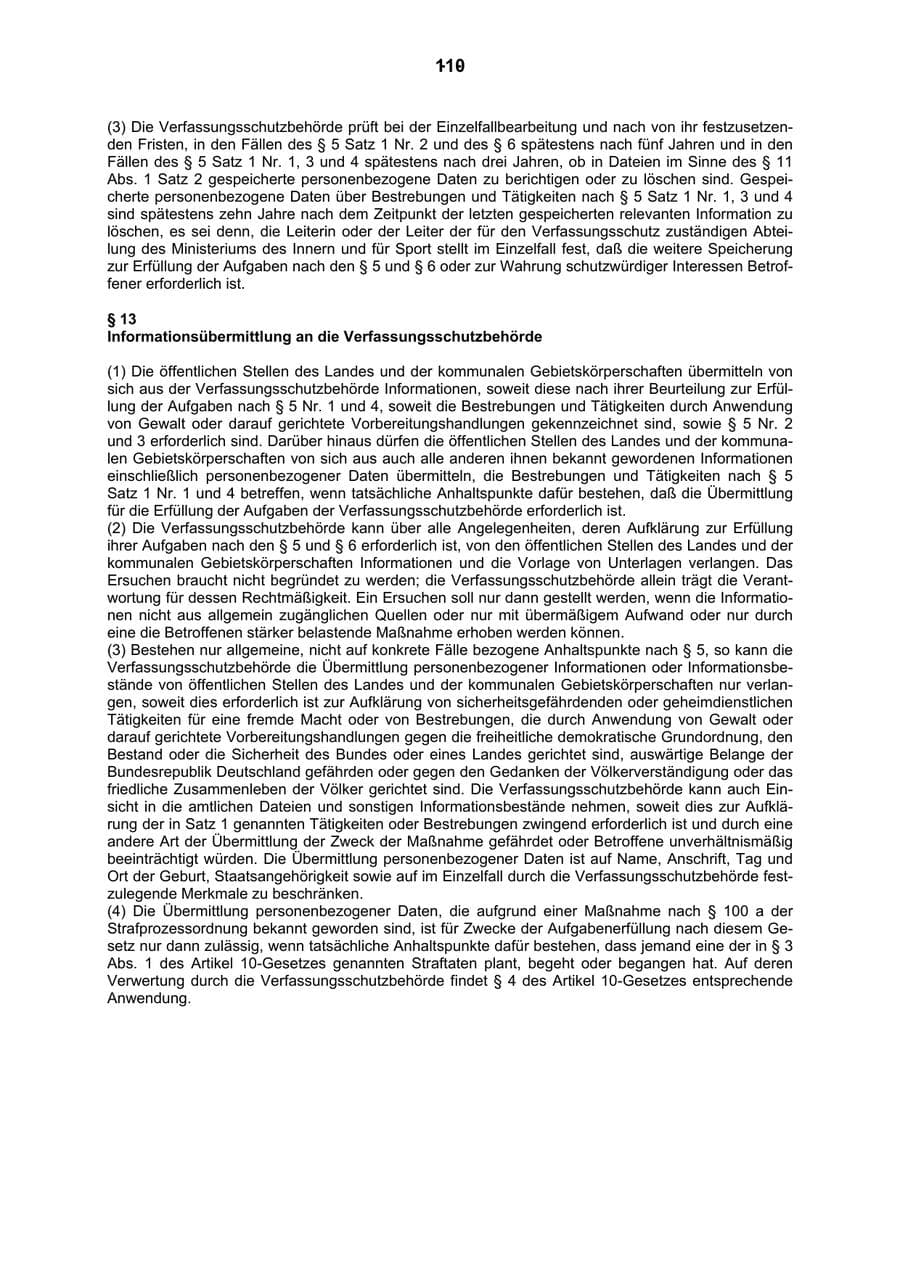 Seite 111 des Verfassungsschutzbericht 2003 Rheinland-Pfalz