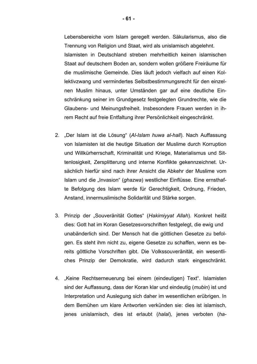 Seite 63 des Verfassungsschutzbericht 2004 Rheinland-Pfalz