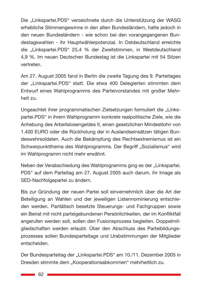 Seite 64 des Verfassungsschutzbericht 2005 Rheinland-Pfalz