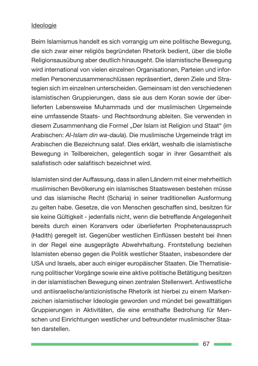 Seite 69 des Verfassungsschutzbericht 2005 Rheinland-Pfalz