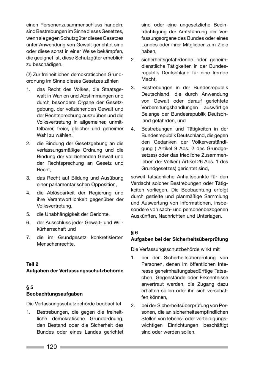 Seite 120 des Verfassungsschutzbericht 2006 Rheinland-Pfalz