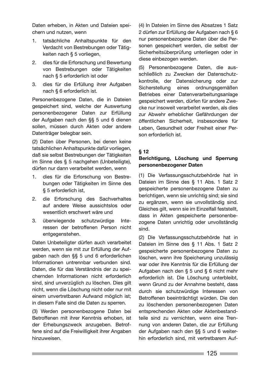 Seite 125 des Verfassungsschutzbericht 2006 Rheinland-Pfalz