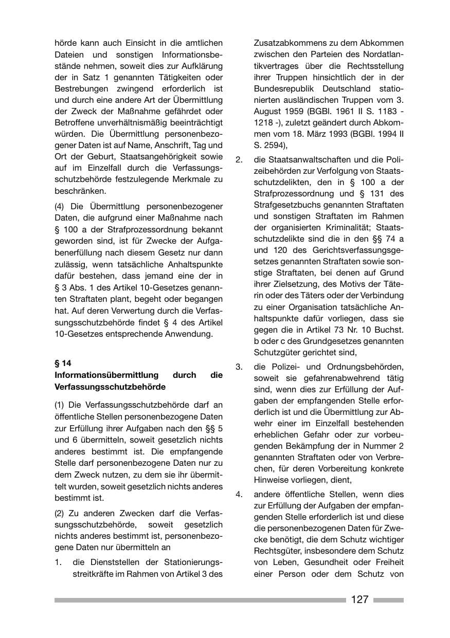Seite 127 des Verfassungsschutzbericht 2006 Rheinland-Pfalz