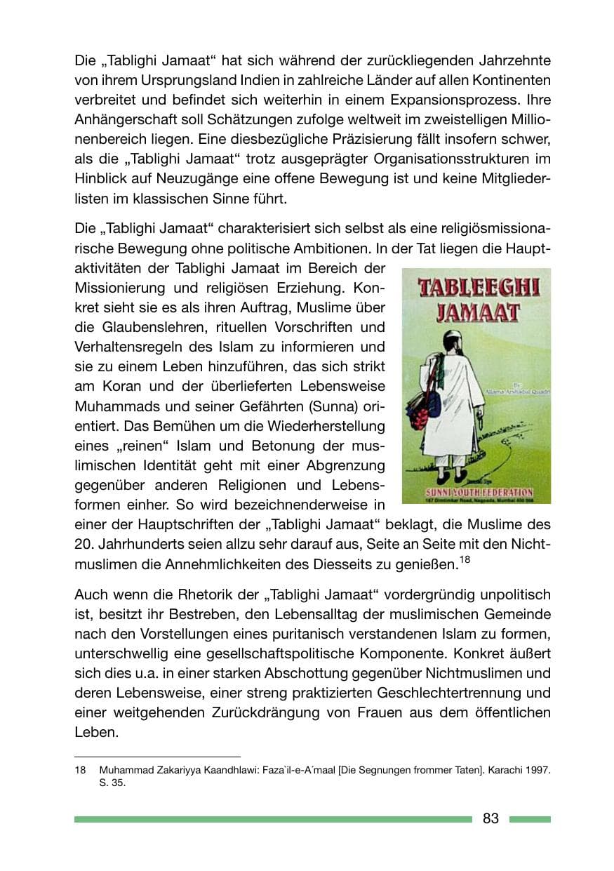 Seite 83 des Verfassungsschutzbericht 2006 Rheinland-Pfalz