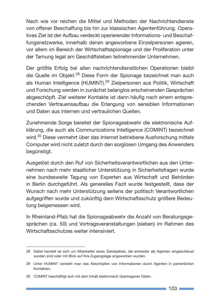 Seite 103 des Verfassungsschutzbericht 2007 Rheinland-Pfalz