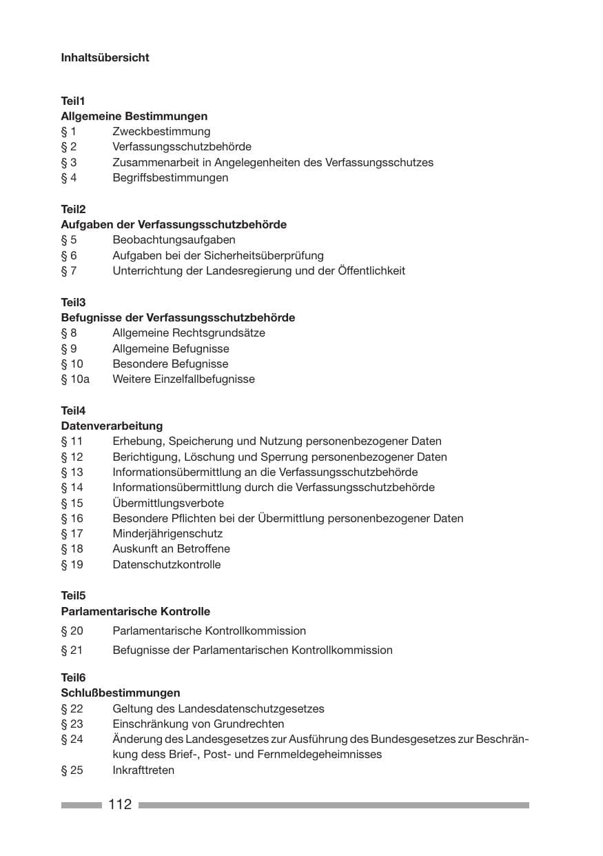 Seite 112 des Verfassungsschutzbericht 2007 Rheinland-Pfalz