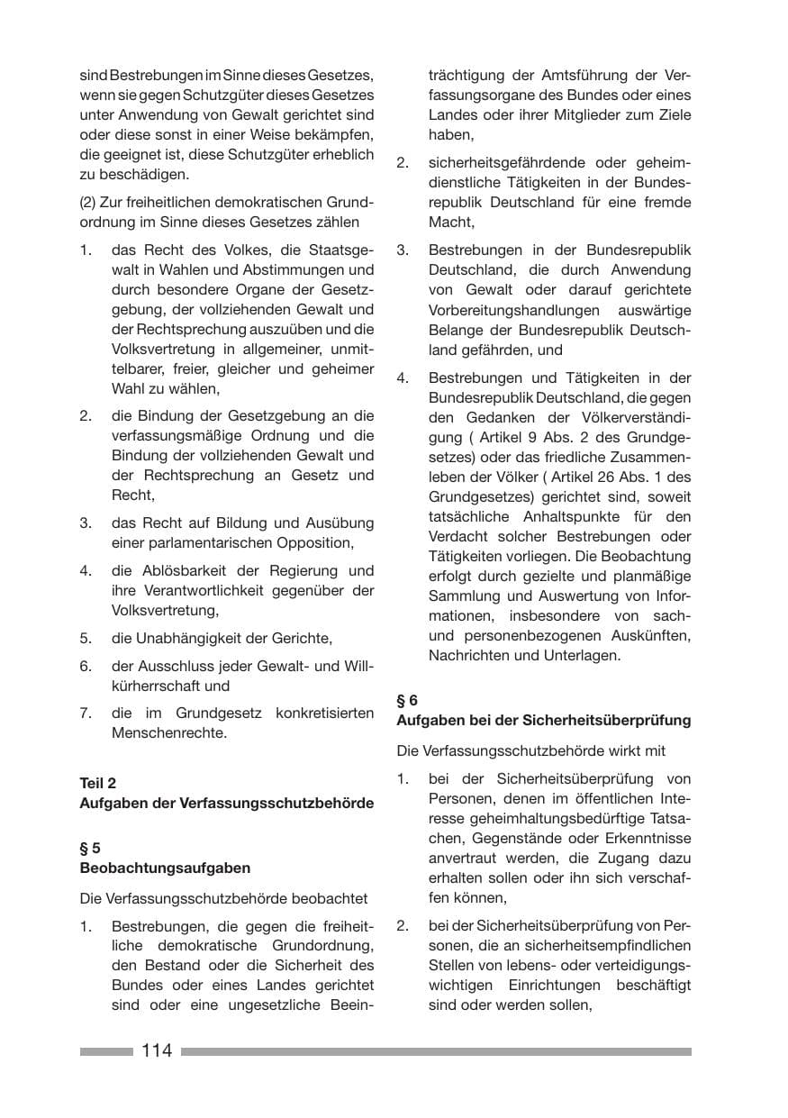 Seite 114 des Verfassungsschutzbericht 2007 Rheinland-Pfalz