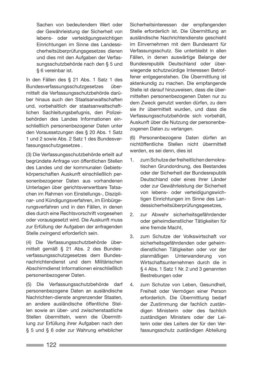 Seite 122 des Verfassungsschutzbericht 2007 Rheinland-Pfalz