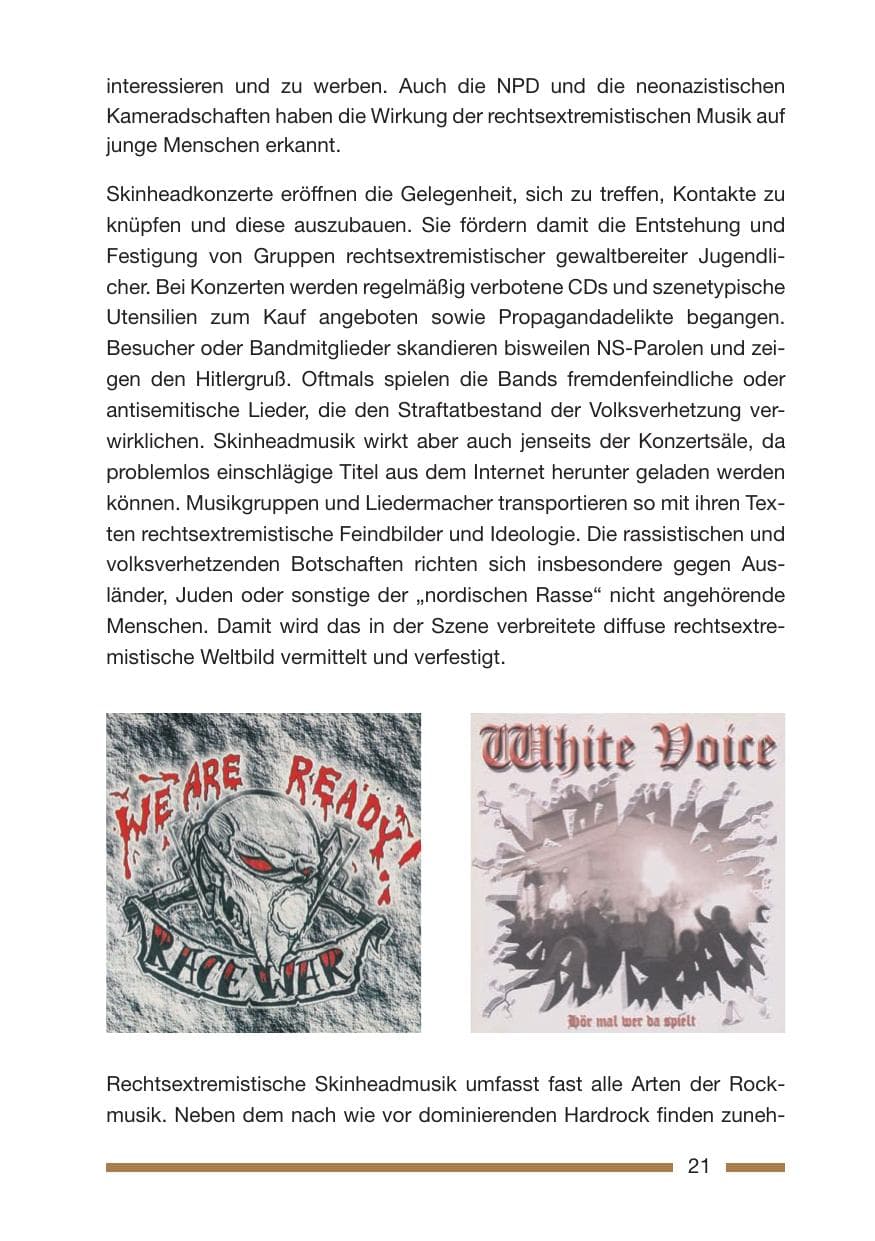 Seite 21 des Verfassungsschutzbericht 2007 Rheinland-Pfalz