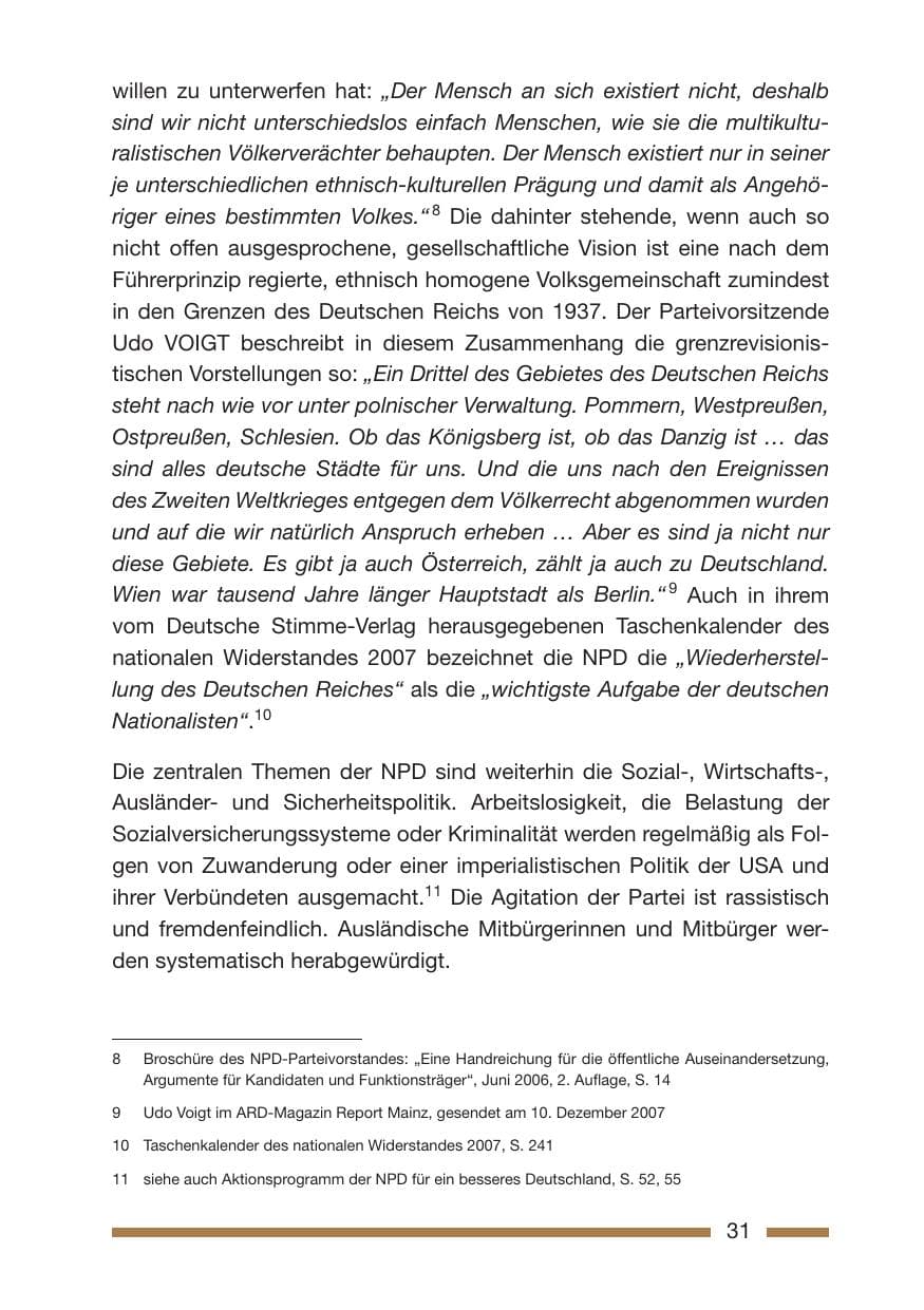 Seite 31 des Verfassungsschutzbericht 2007 Rheinland-Pfalz
