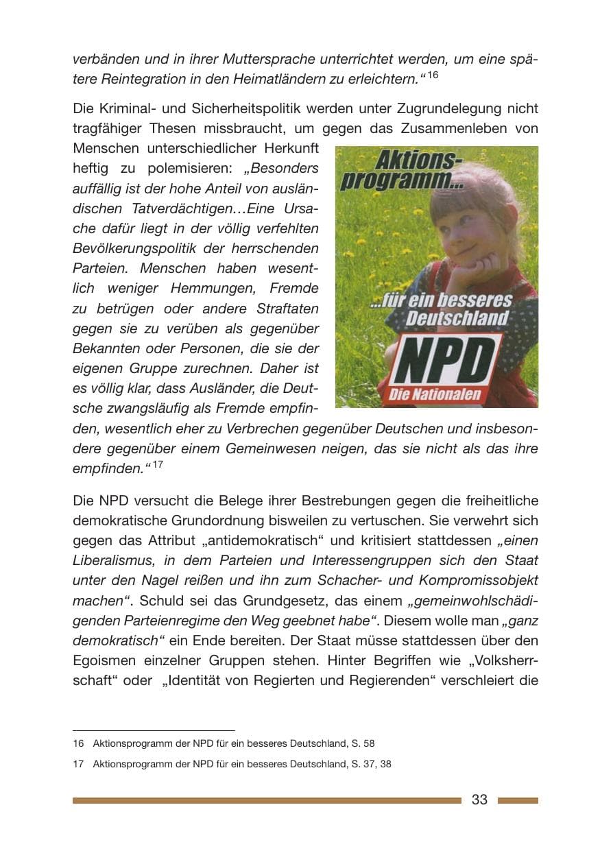 Seite 33 des Verfassungsschutzbericht 2007 Rheinland-Pfalz
