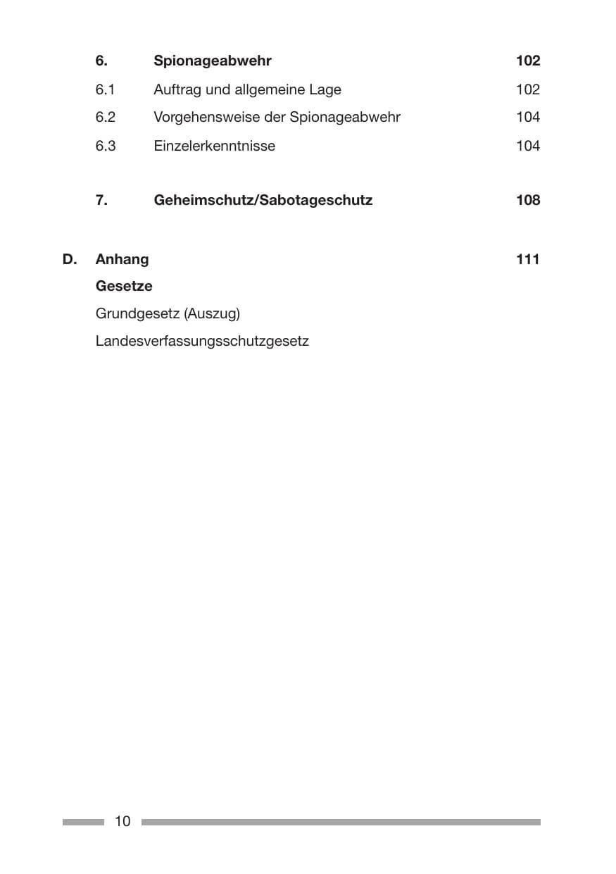 Seite 10 des Verfassungsschutzbericht 2007 Rheinland-Pfalz