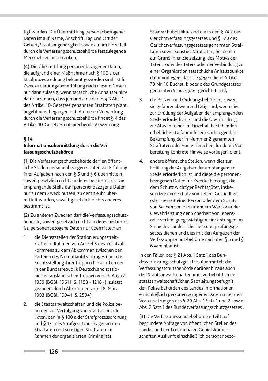 Seite 128 des Verfassungsschutzbericht 2008 Rheinland-Pfalz