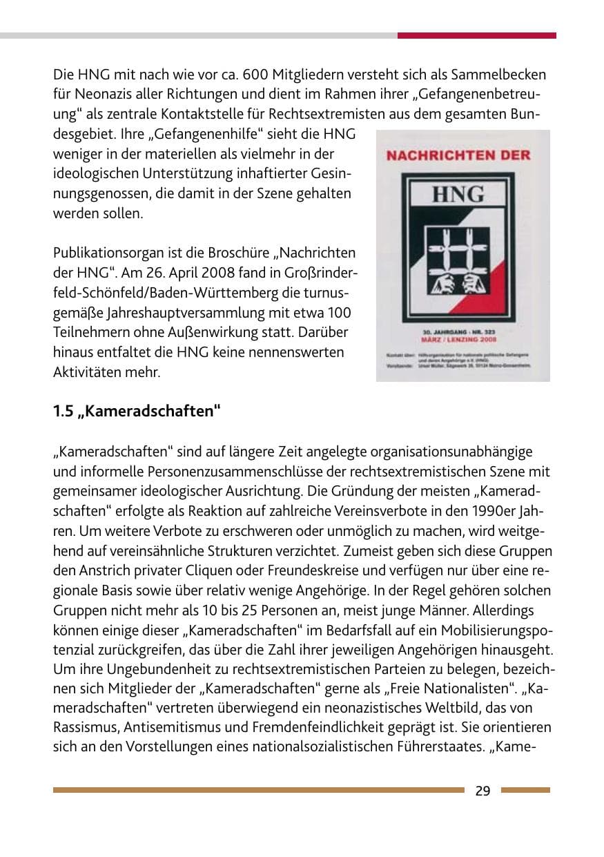 Seite 31 des Verfassungsschutzbericht 2008 Rheinland-Pfalz
