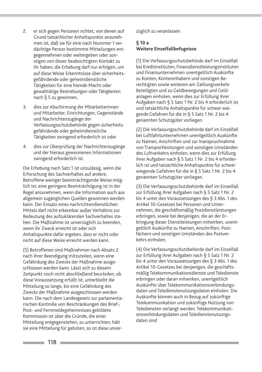 Seite 120 des Verfassungsschutzbericht 2010 Rheinland-Pfalz