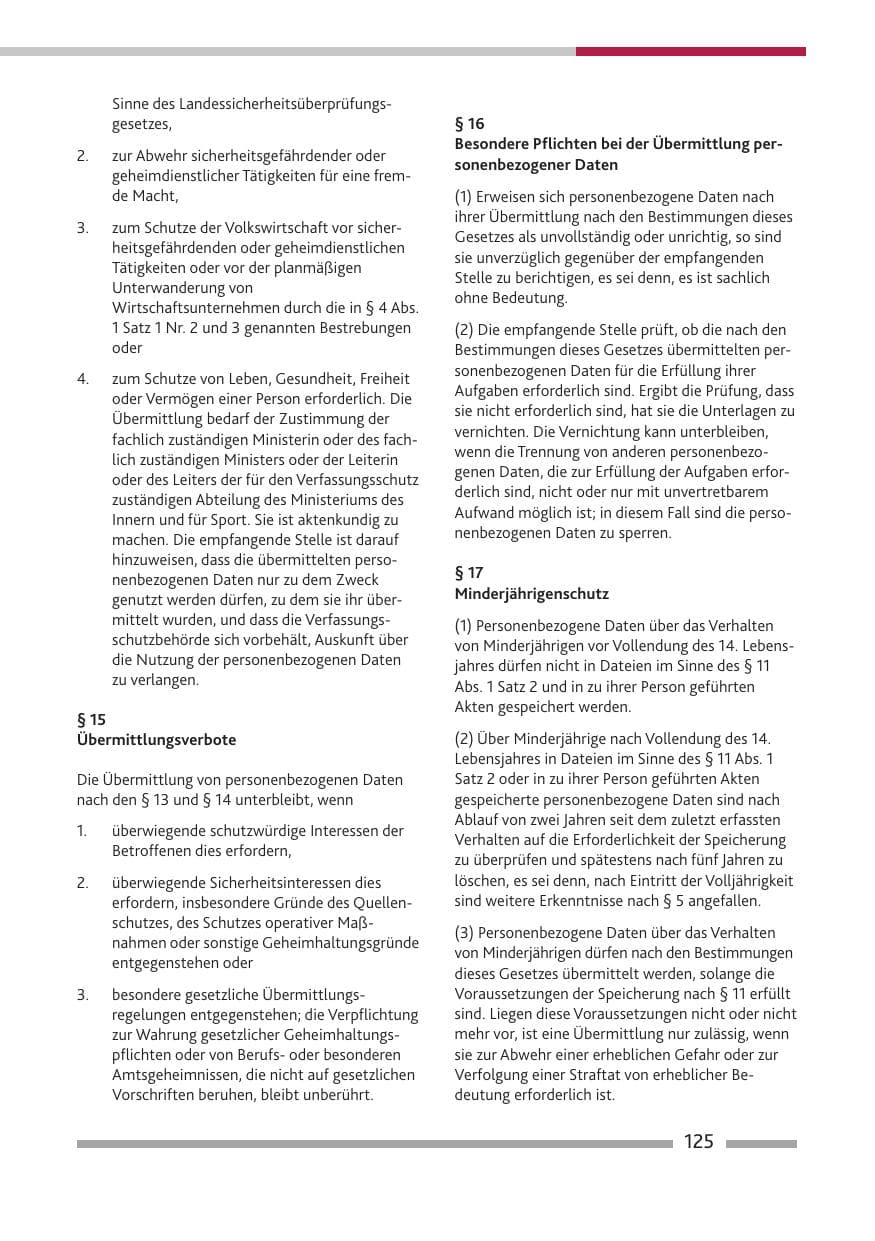 Seite 127 des Verfassungsschutzbericht 2010 Rheinland-Pfalz