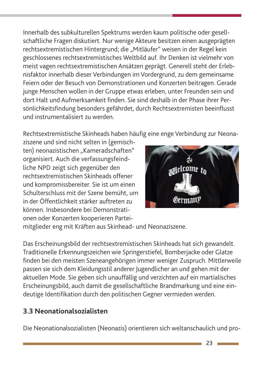 Seite 25 des Verfassungsschutzbericht 2010 Rheinland-Pfalz