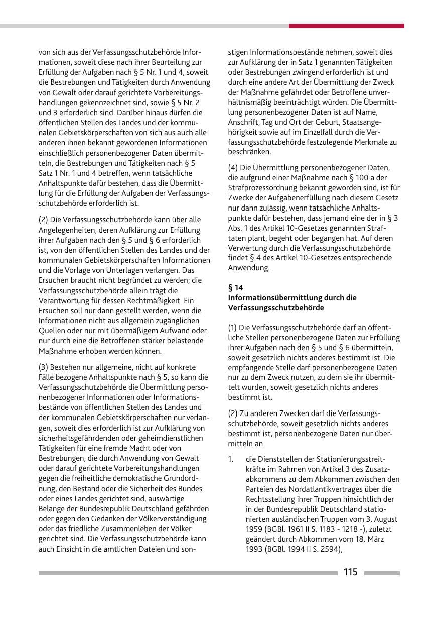 Seite 117 des Verfassungsschutzbericht 2011 Rheinland-Pfalz