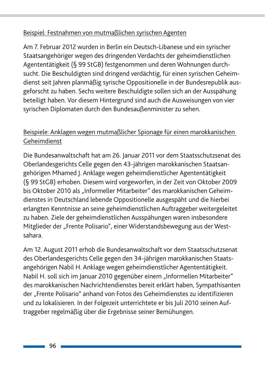Seite 98 des Verfassungsschutzbericht 2011 Rheinland-Pfalz