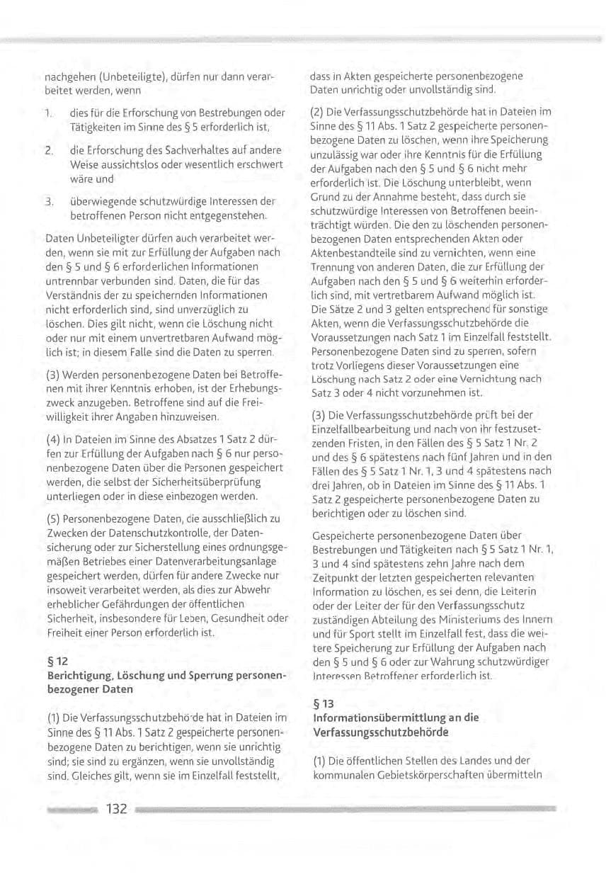 Seite 132 des Verfassungsschutzbericht 2012 Rheinland-Pfalz