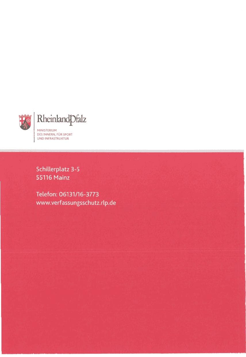 Seite 140 des Verfassungsschutzbericht 2012 Rheinland-Pfalz
