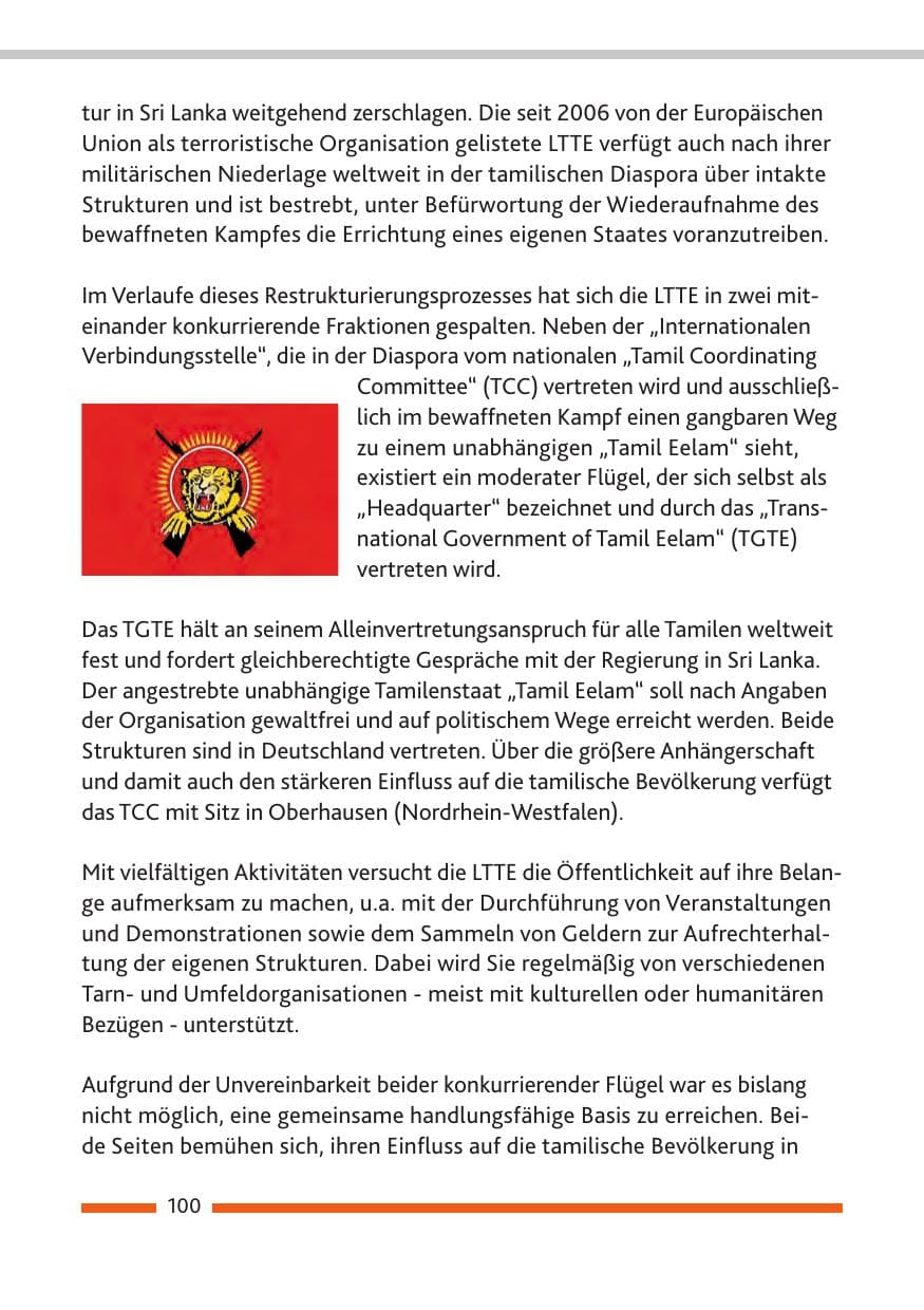 Seite 102 des Verfassungsschutzbericht 2013 Rheinland-Pfalz