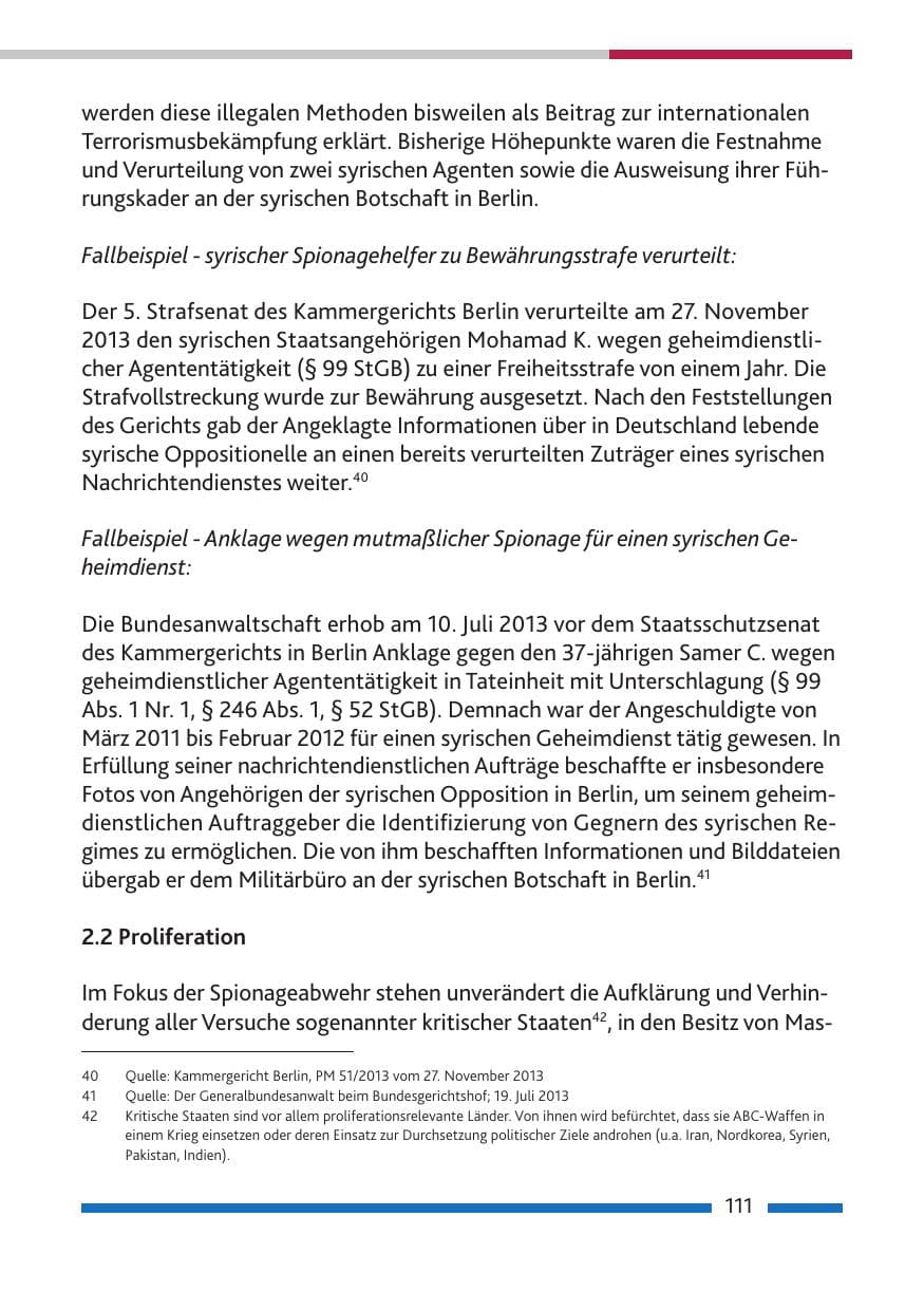 Seite 113 des Verfassungsschutzbericht 2013 Rheinland-Pfalz