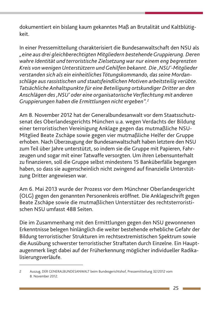 Seite 27 des Verfassungsschutzbericht 2013 Rheinland-Pfalz