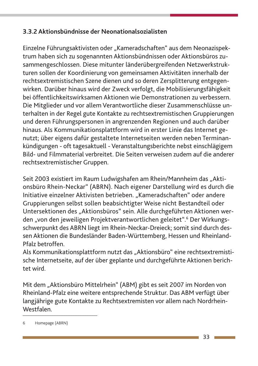 Seite 35 des Verfassungsschutzbericht 2013 Rheinland-Pfalz