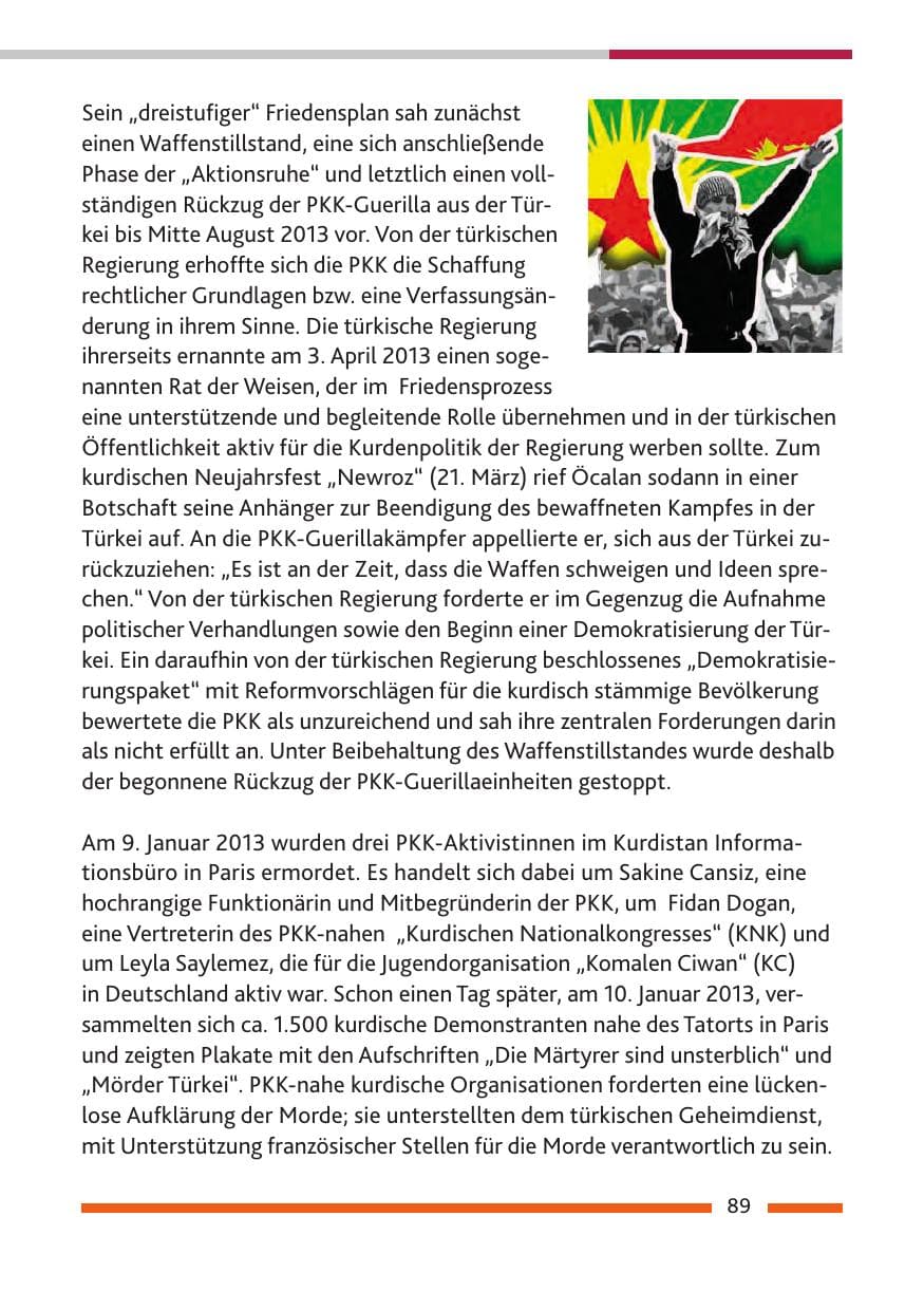 Seite 91 des Verfassungsschutzbericht 2013 Rheinland-Pfalz