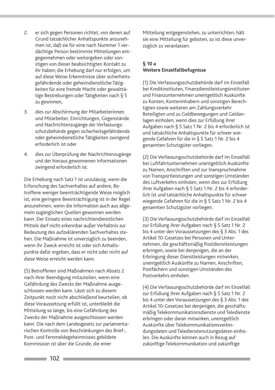Seite 104 des Verfassungsschutzbericht 2014 Rheinland-Pfalz