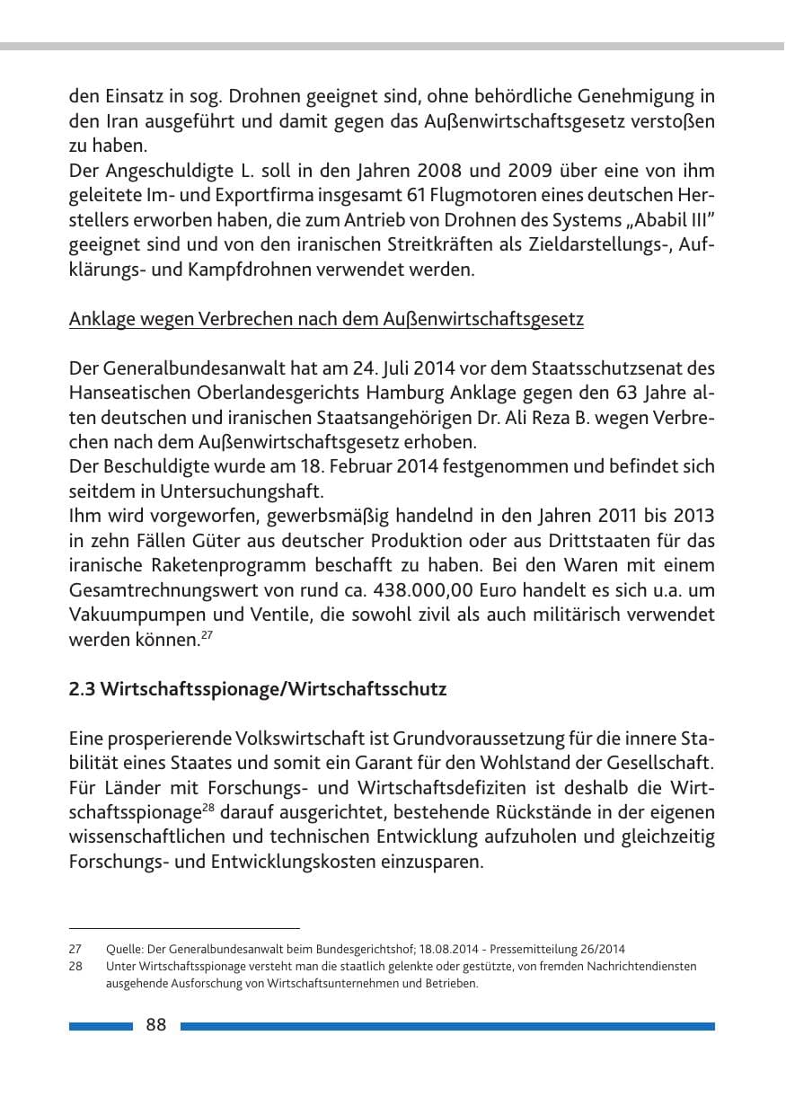 Seite 90 des Verfassungsschutzbericht 2014 Rheinland-Pfalz