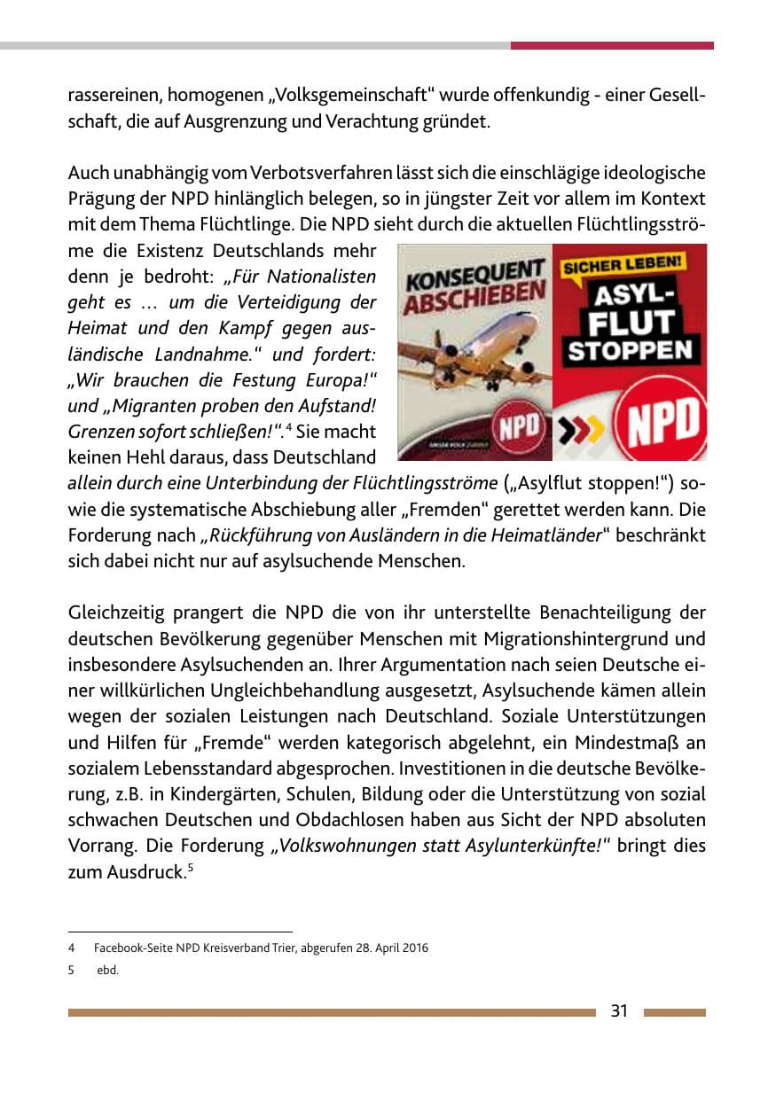 Seite 33 des Verfassungsschutzbericht 2015 Rheinland-Pfalz