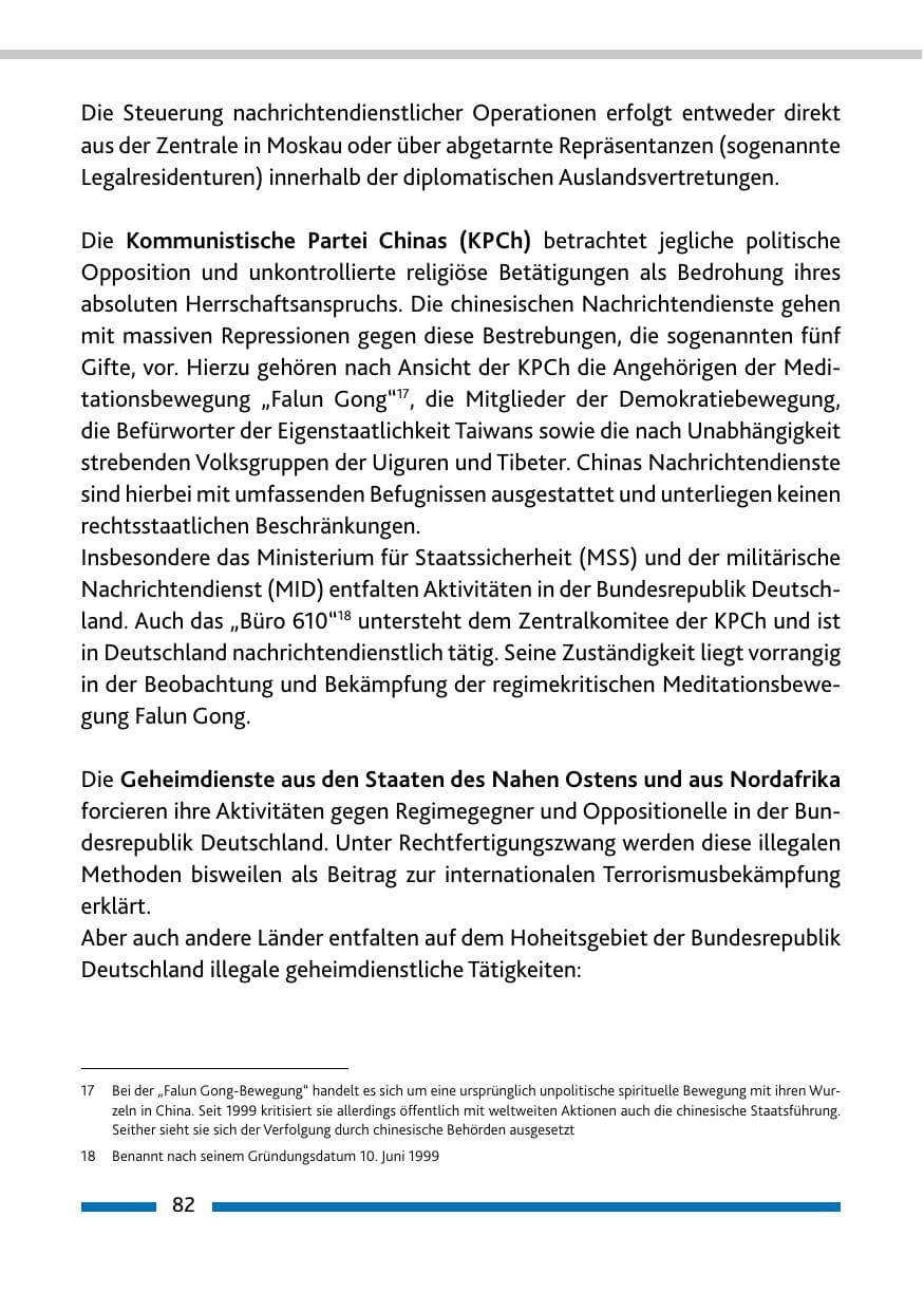 Seite 84 des Verfassungsschutzbericht 2015 Rheinland-Pfalz