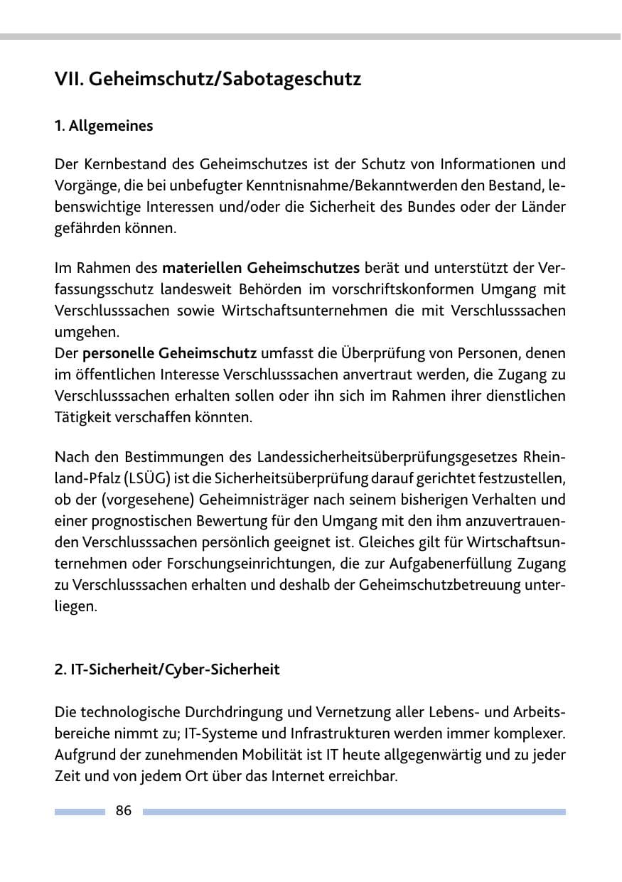 Seite 88 des Verfassungsschutzbericht 2015 Rheinland-Pfalz