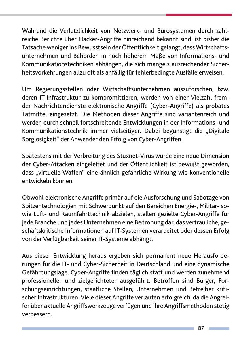 Seite 89 des Verfassungsschutzbericht 2015 Rheinland-Pfalz