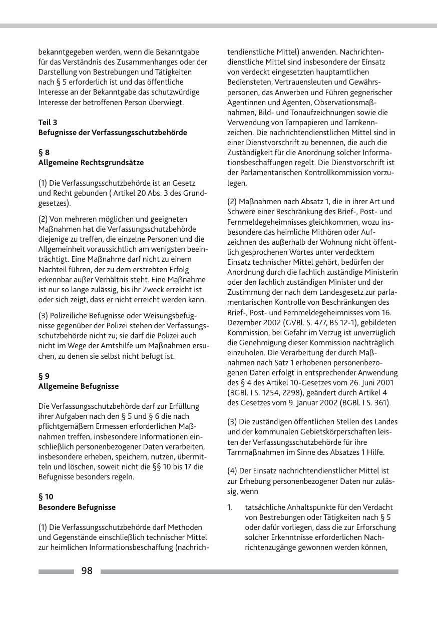 Seite 100 des Verfassungsschutzbericht 2015 Rheinland-Pfalz