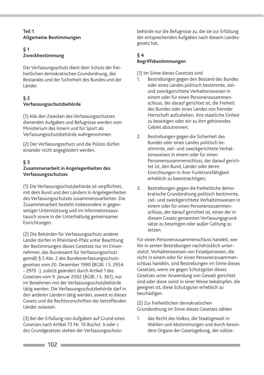 Seite 104 des Verfassungsschutzbericht 2016 Rheinland-Pfalz