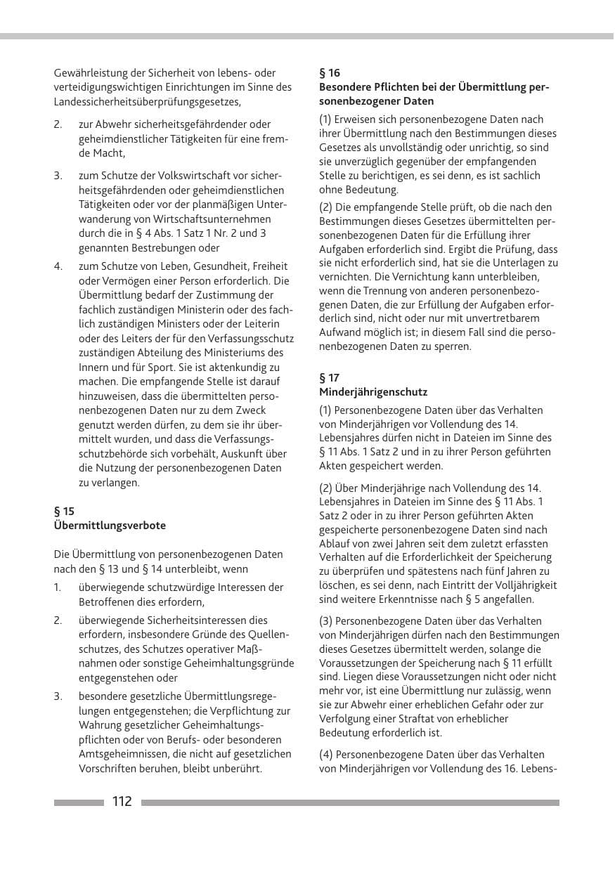 Seite 114 des Verfassungsschutzbericht 2016 Rheinland-Pfalz