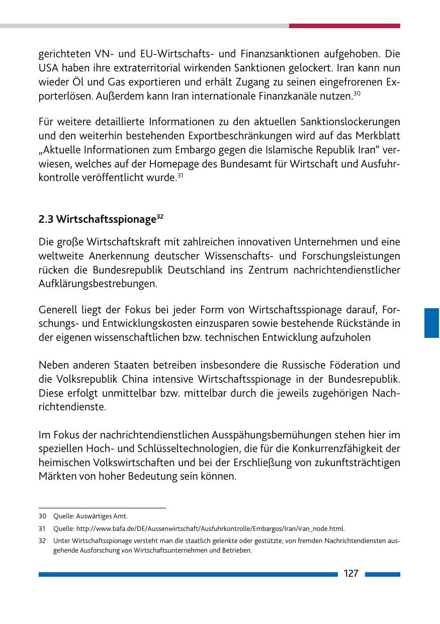 Seite 127 des Verfassungsschutzbericht 2017 Rheinland-Pfalz