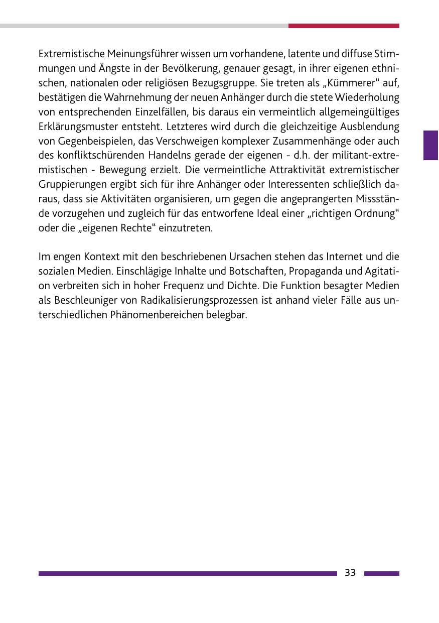 Seite 33 des Verfassungsschutzbericht 2017 Rheinland-Pfalz