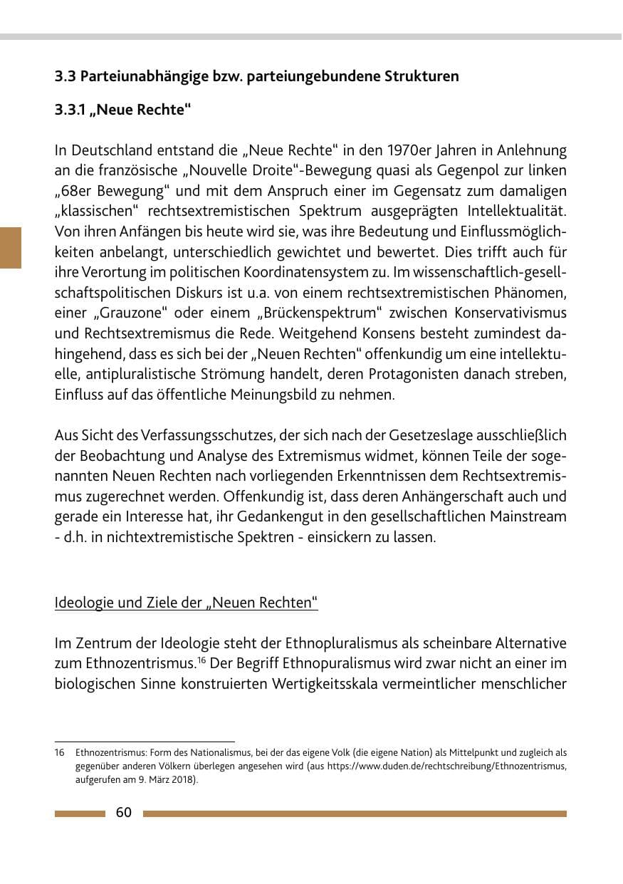 Seite 60 des Verfassungsschutzbericht 2017 Rheinland-Pfalz