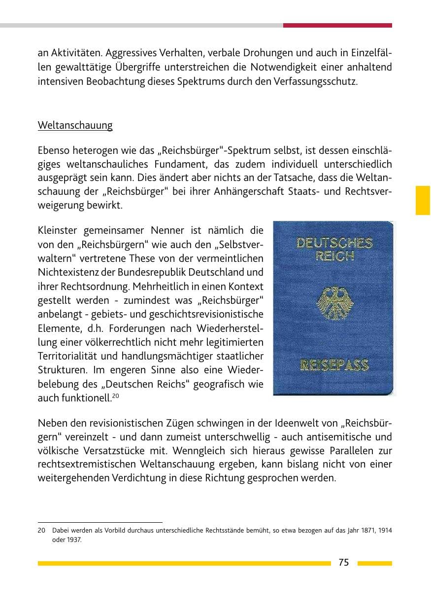 Seite 75 des Verfassungsschutzbericht 2017 Rheinland-Pfalz